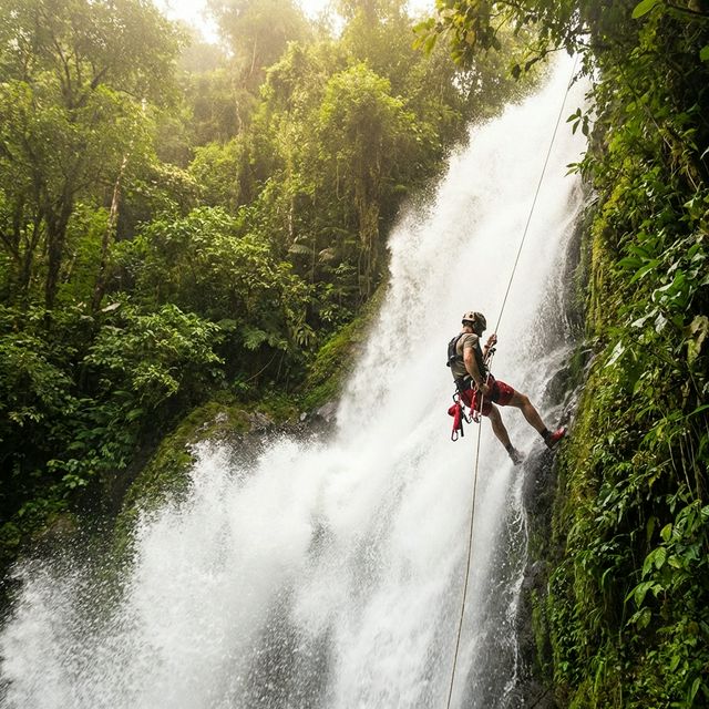 Waterfall Abseiling and Canyoning