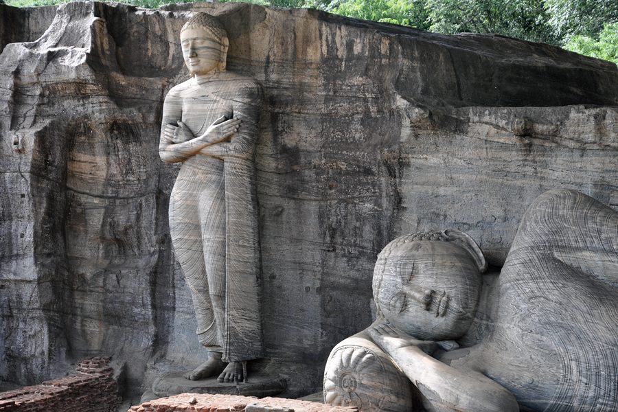 Gal Vihara Buddhas